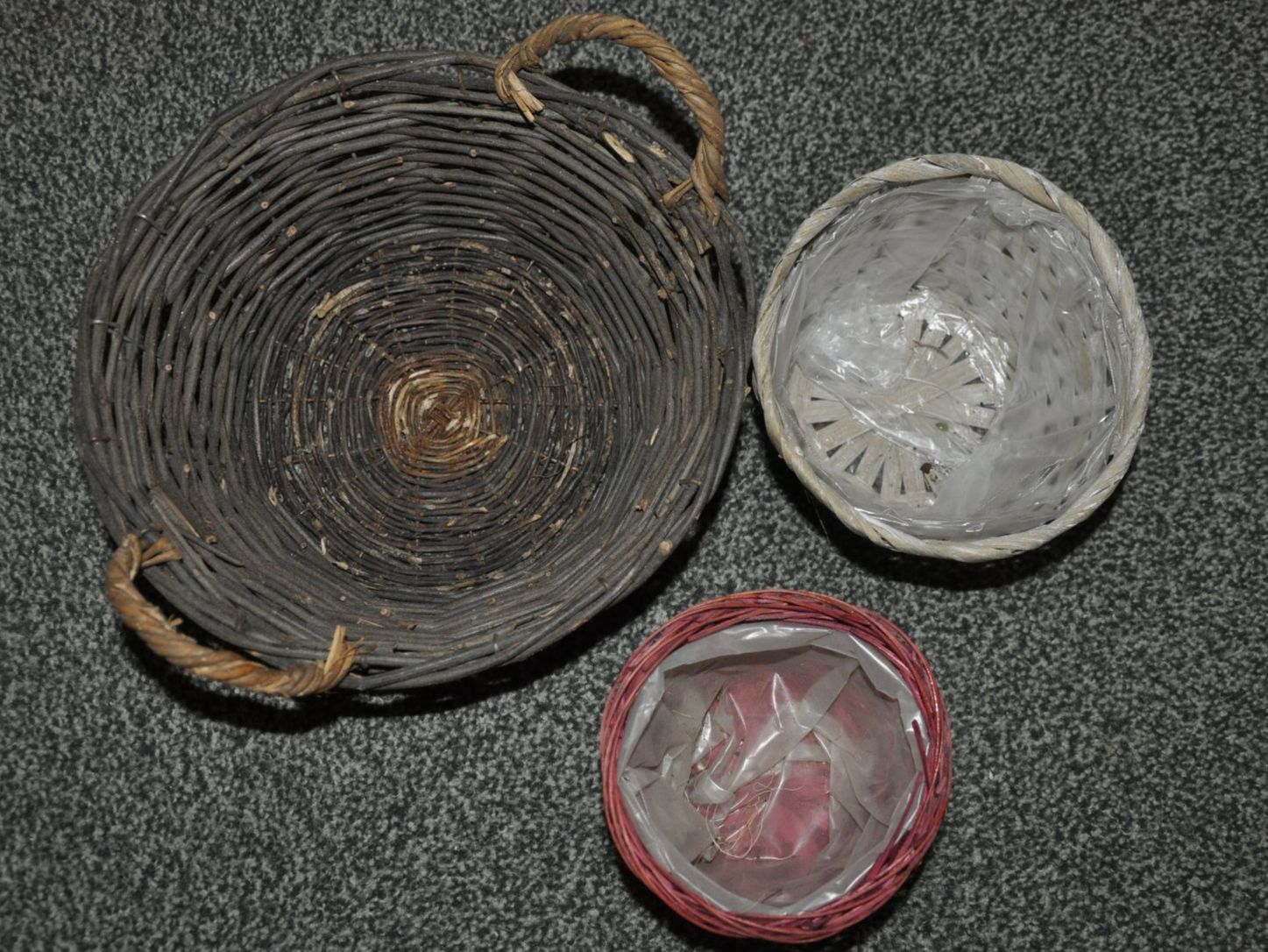 Altro per la casa: 3er Set Körbli für Blumengestecke oder Osternestli – Usato da Oberrüti venduto da ELALL 1