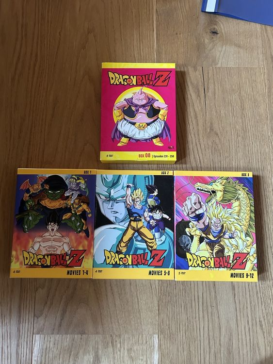 Dragonball Z DVDs (Gebraucht) in für CHF 40 – mit Lieferung auf Ricardo ...