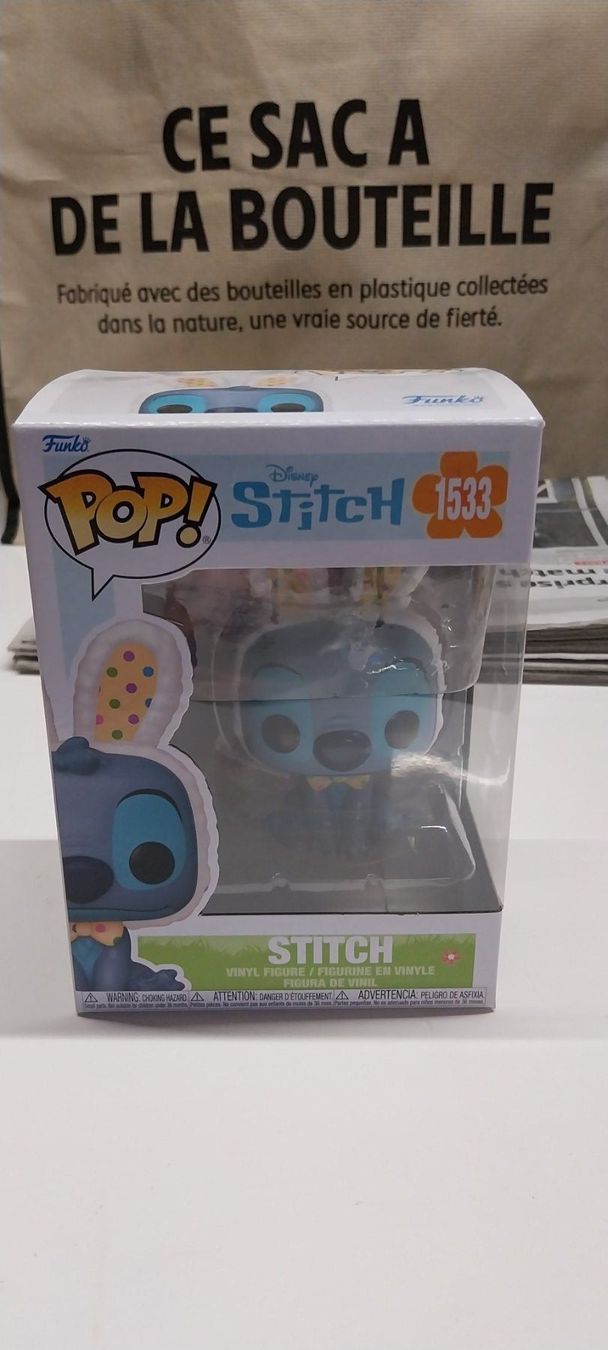 Funko Statuette: Funko POP! Stitch 1533 - Stitch – Nuovo e nell'imballaggio originale da Saxon venduto da dan_drn5