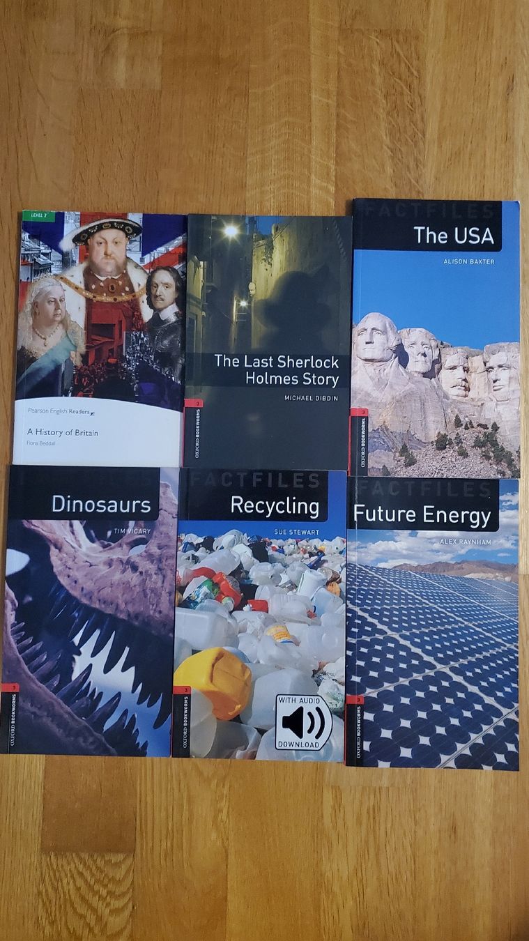 Libri: 5 Oxford Englischhefter & 1 Pearson Heft – Nuovo (secondo la descrizione) da Uster venduto da lof_2xmz
