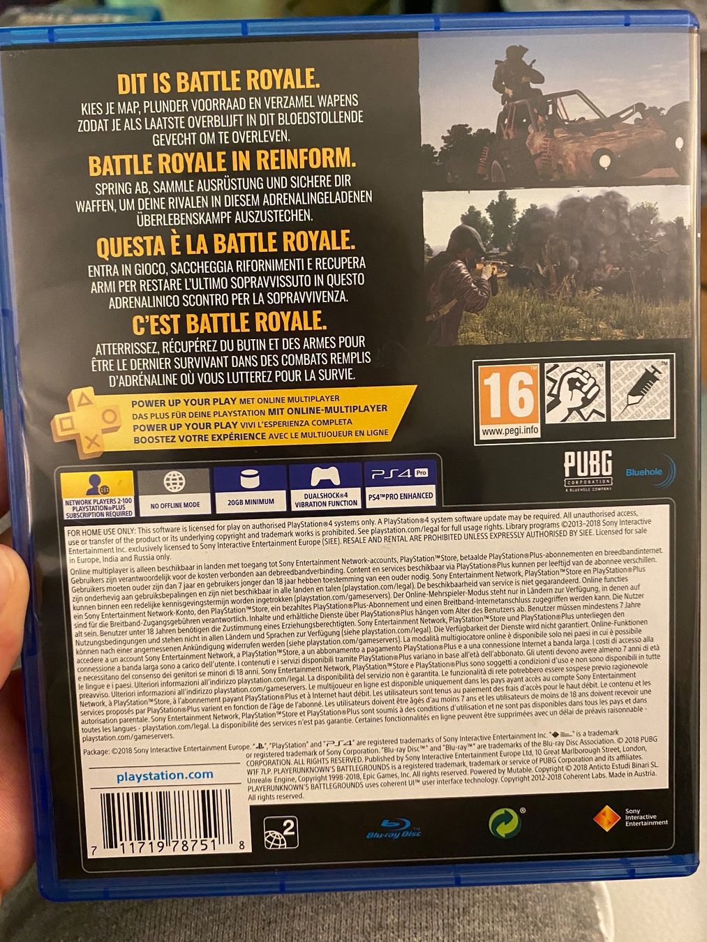 Jeux: Playerunknown's Battlegrounds/ PS4 – D'occasion à Dübendorf par GinaGiulia 1