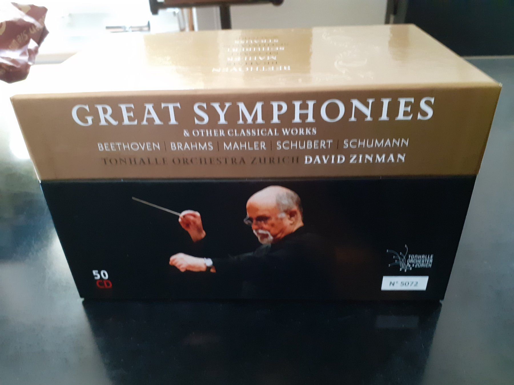 CD: David Zinman "Great Symphonies" 50 CD Box – Usato da Zürich venduto da benski34 2