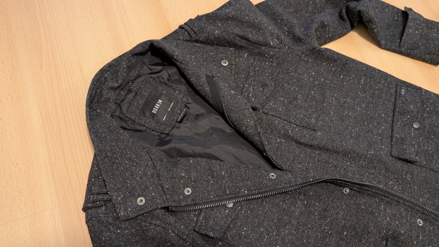 Giacche: Krew Herren Jacke dunkelgrau, Grösse M – Usato da Attinghausen venduto da muenz 1