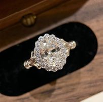 Bague Éclat Royal – Moissanite 2 carats & Argent 925