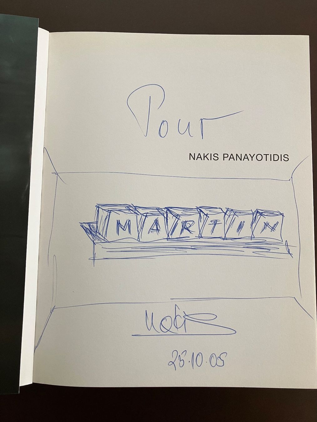 Livres: Greek Art - Makis Panayotidis - signed – D'occasion à Menziken par timbuktu1001 1