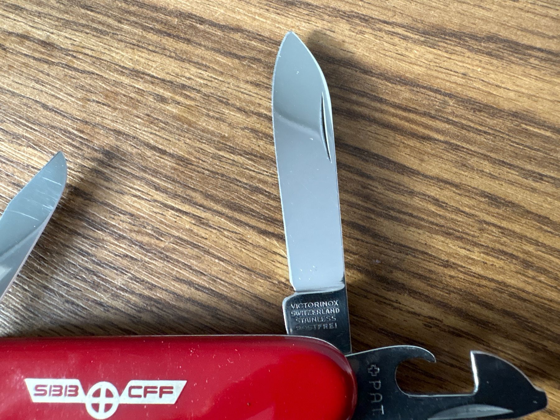 Victorinox Coltelli tascabile: VICTORINOX - VICTORIA - Sackmesser - SBB CFF – Usato da Andwil SG venduto da Rainboli 3