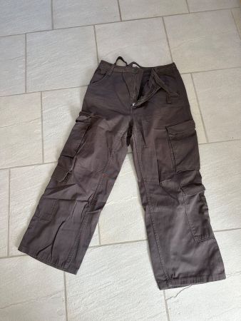 Braune Cargo Hosen