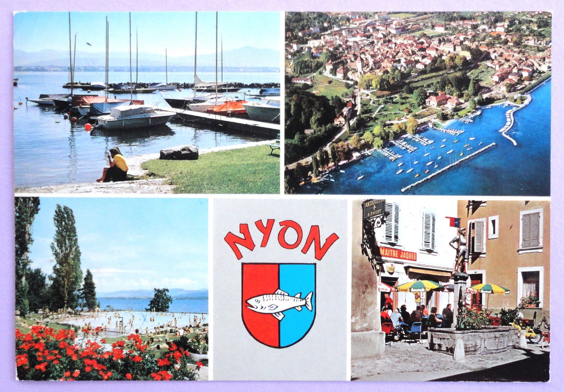Cartoline postali: Nyon – Difettoso da Fétigny venduto da Billy2miny