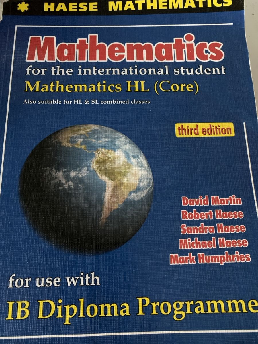 Libri: Buch Haese Mathematics – Nuovo (secondo la descrizione) da Oberengstringen venduto da yae_r67h