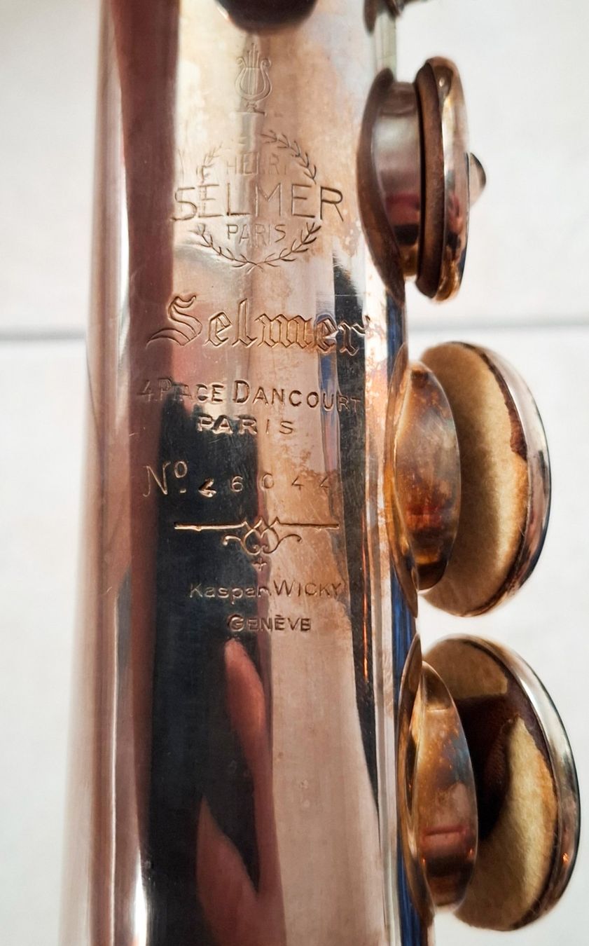 Selmer Strumenti musicali: Selmer Super Balanced Action Sopran Saxophon – Usato da La Sarraz venduto da classicworldcoins 9