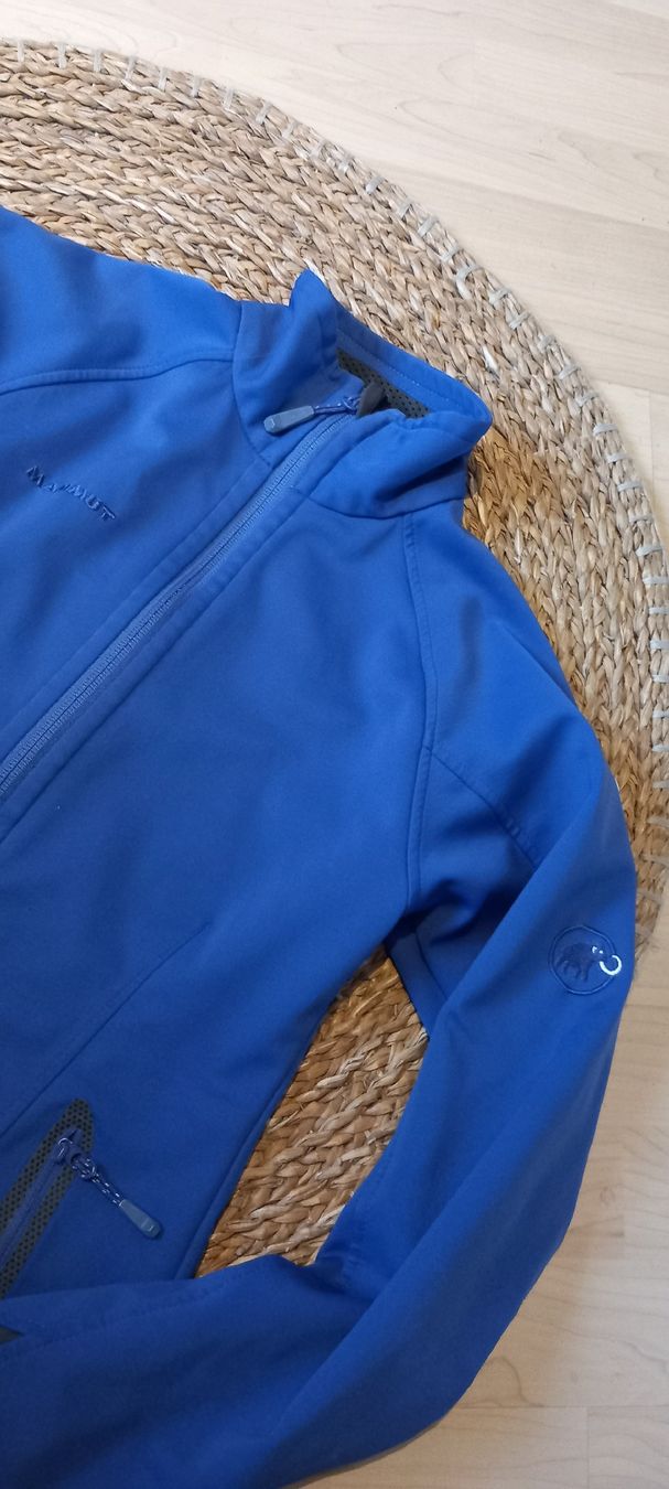 Mammut Giacche: Mammut Softshell Jacke, blau, Grösse S,  – Usato da Rebstein venduto da bestforyou 1