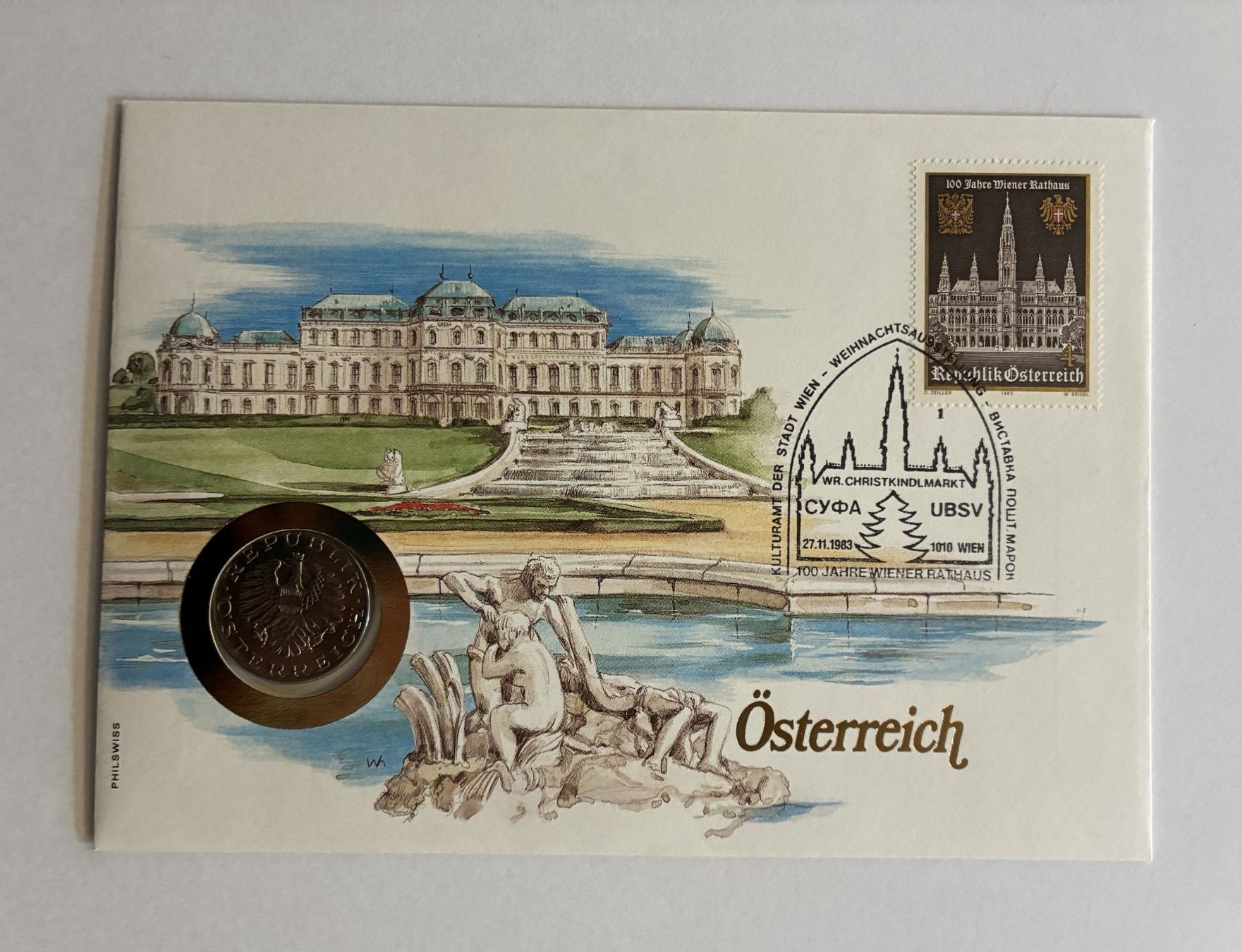 Tutti le monete: Münzbrief Österreich 1983 – Usato da Hätzingen venduto da bar_g6zj