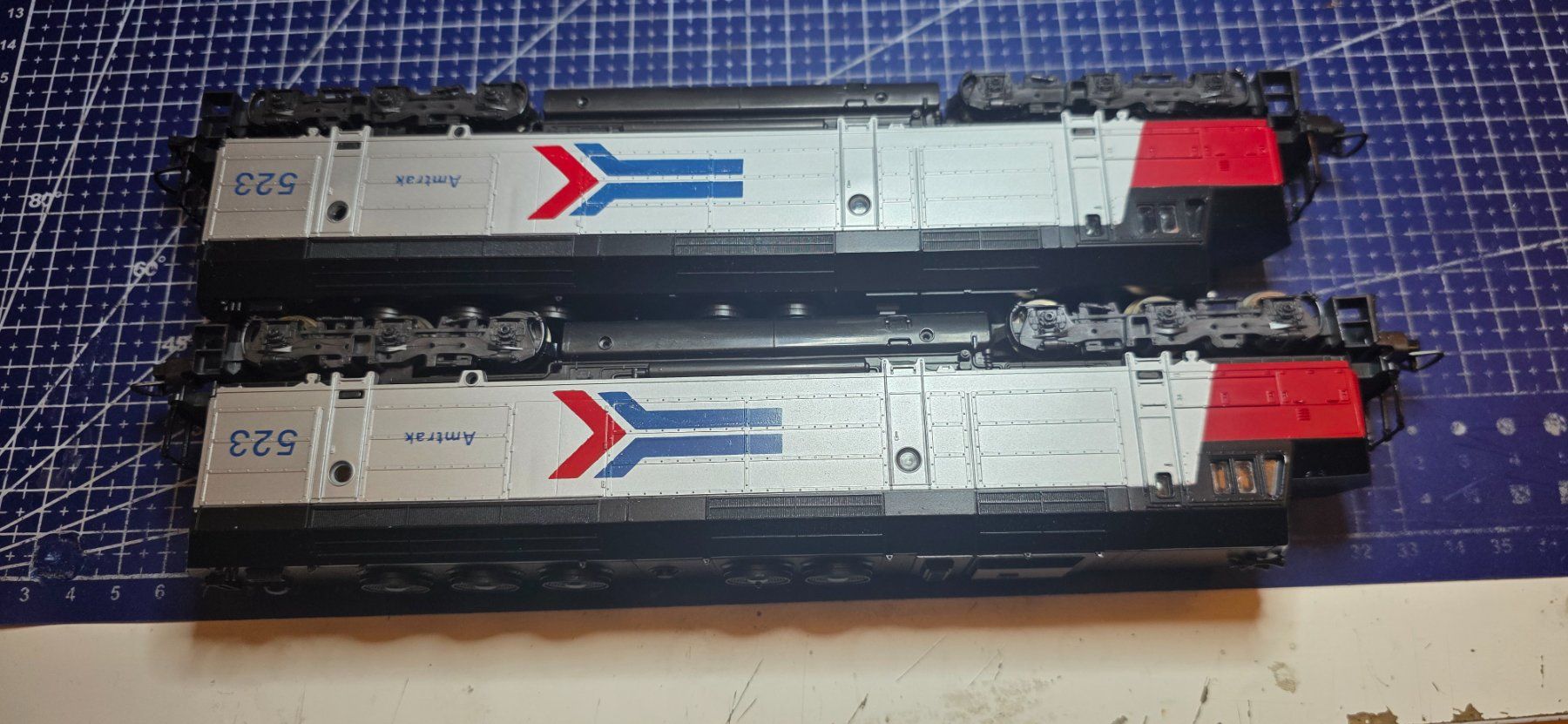 Lima Modellini di ferrovie: Lima analog USA Amtrak HO/DC – Usato da Hochfelden venduto da Danizh0 2