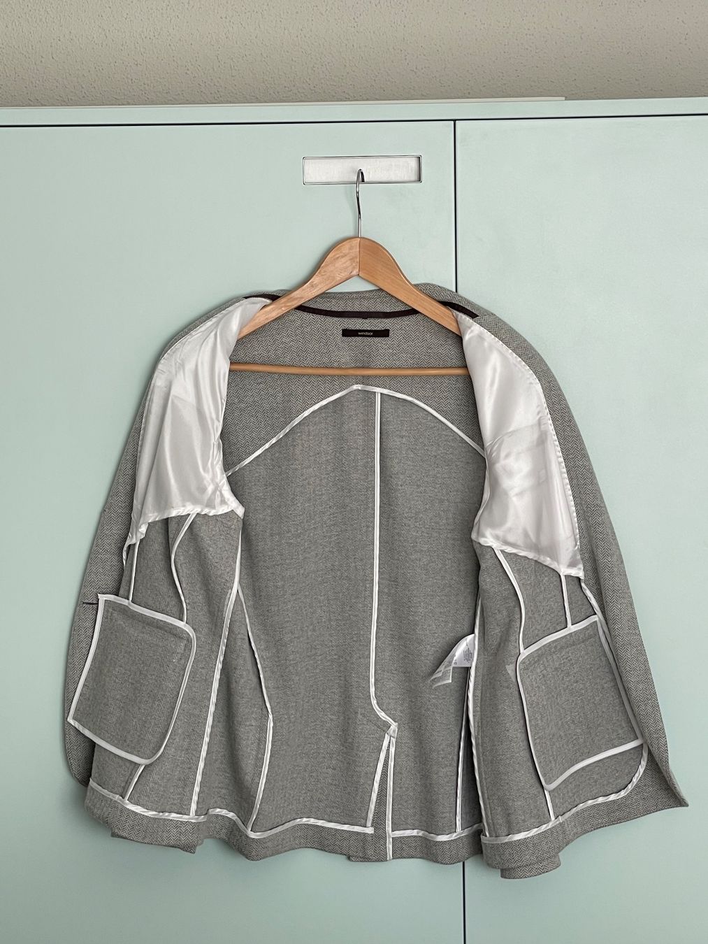 Windsor Giacche: Blazer von Windsor, Grau Melange, Gr. 44, Top – Usato da Meilen venduto da Reni888 2