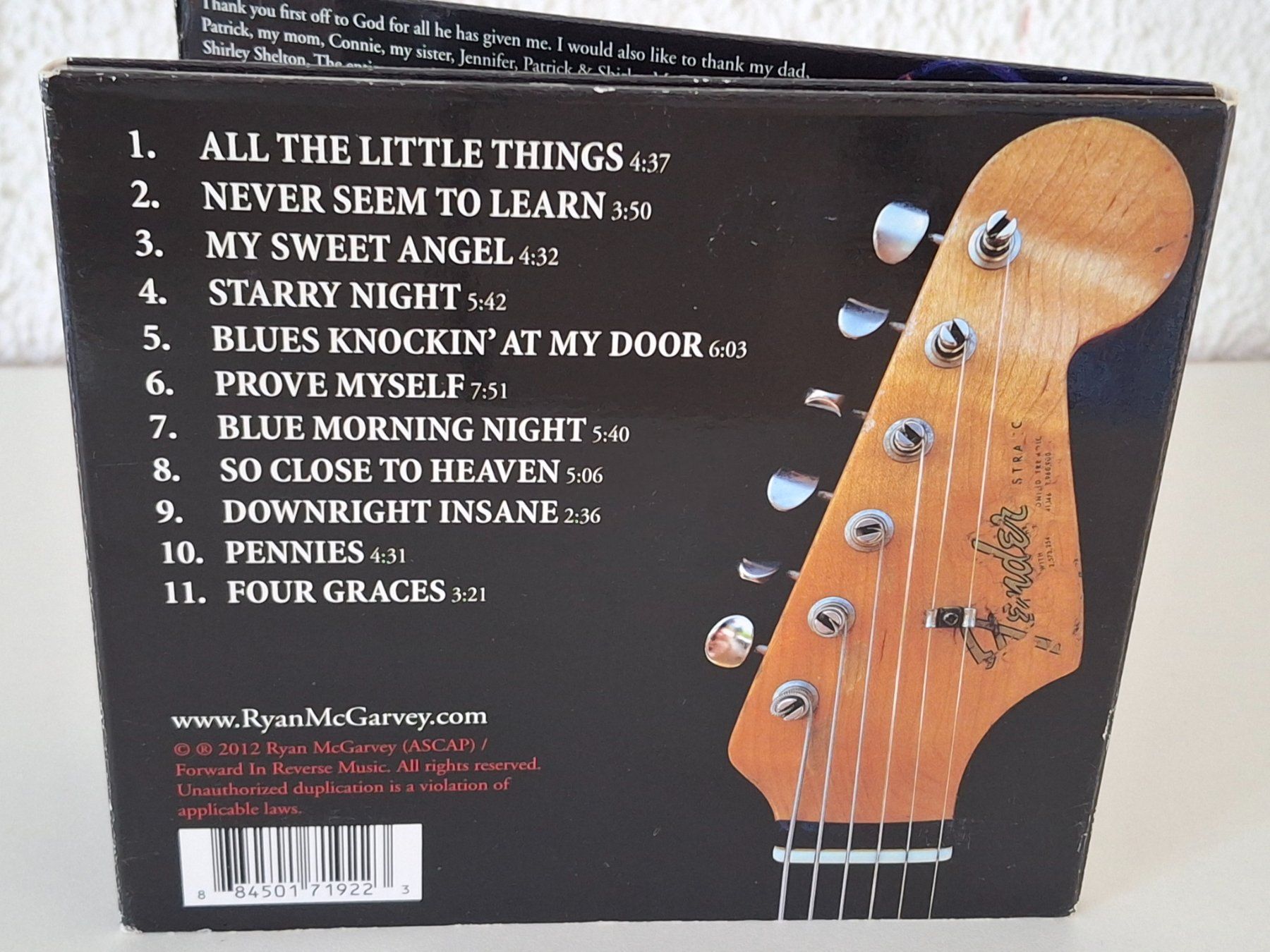 CD: CD Ryan McGarvey - Redefined  Blues-Rock signiert!! – Usato da Aarberg venduto da Jackup1 1