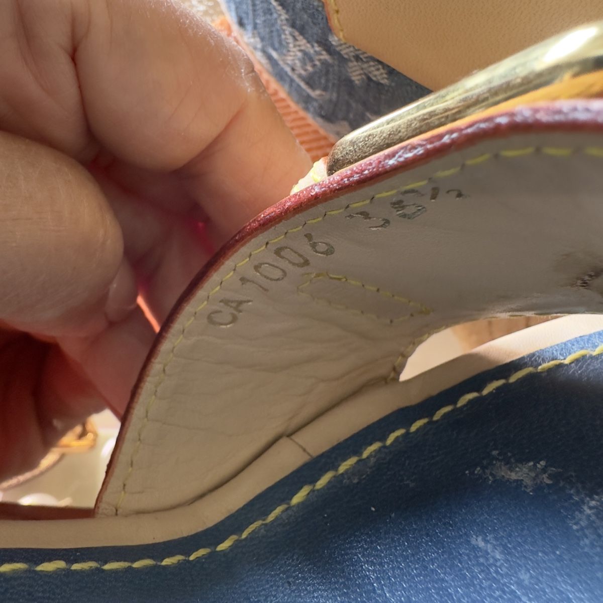 Louis Vuitton Chaussures femmes: Louis Vuitton Sandales – D'occasion à Genève par Milana89 3