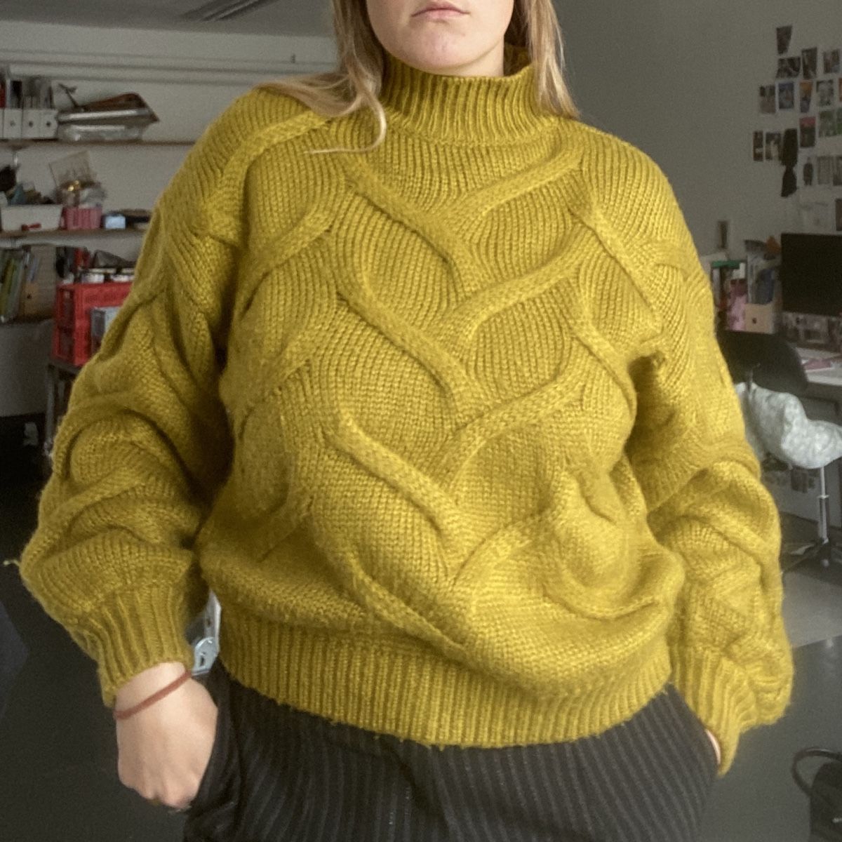 Maglioni & Felpe: Strickpullover grün – Usato da Zug venduto da nostangia 1