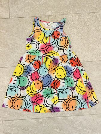 Sommerliches Mädchen Kleid, Gr. 110/116, Smiley World😊