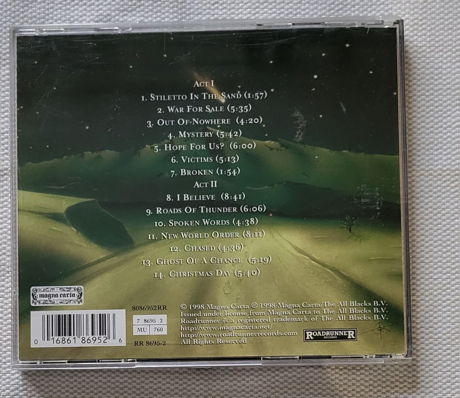 CD: Shadow Gallery - Tyranny – Usato da Villars-sur-glane venduto da Epsilonhike 1