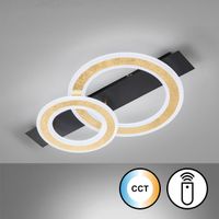 LED Deckenleuchte, Ringe, 61 cm x 36 cm
