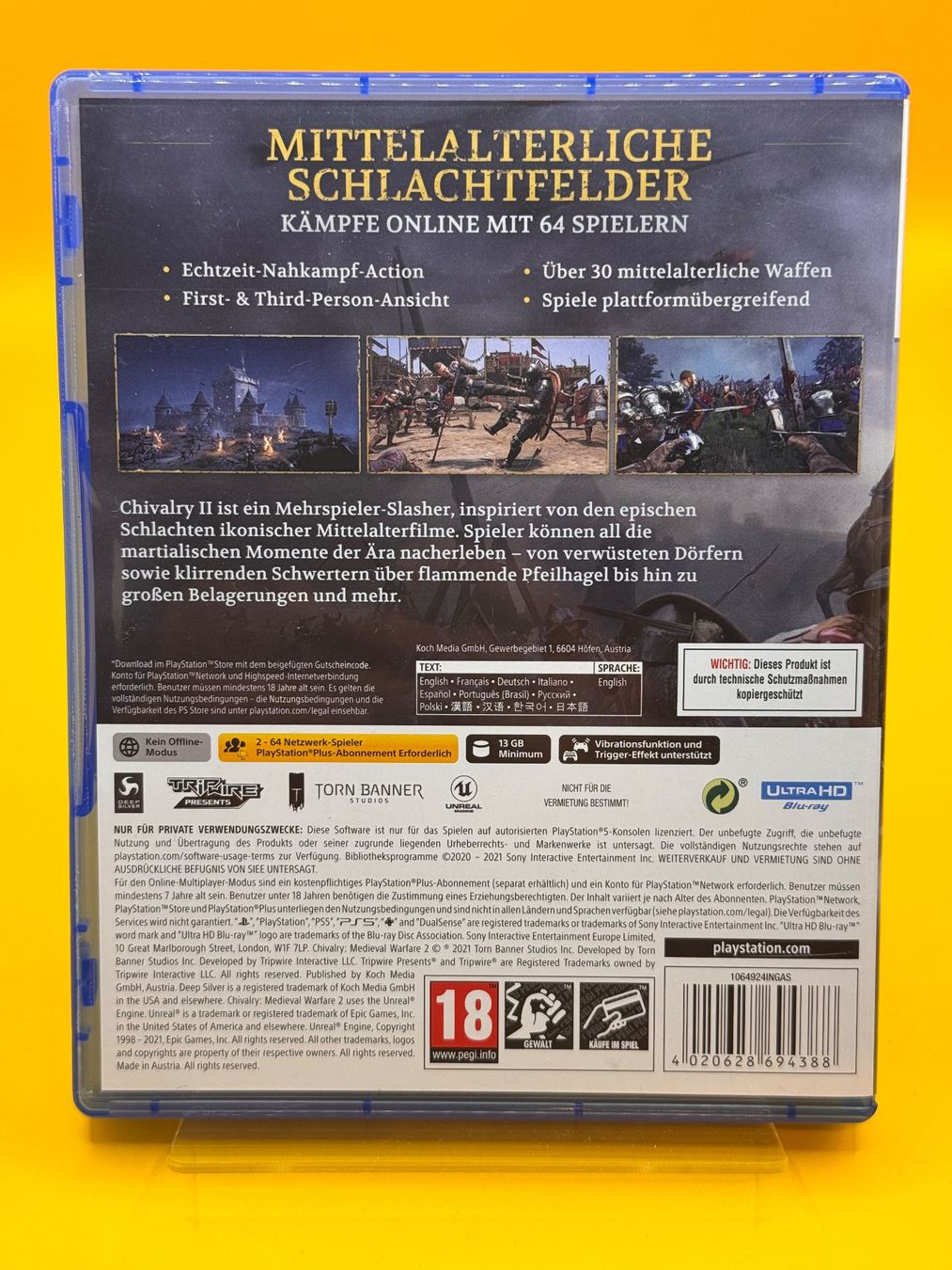 Sony Giochi: Chivalry II - PS5 – Usato da Oberwil b. Zug venduto da silver2024 1