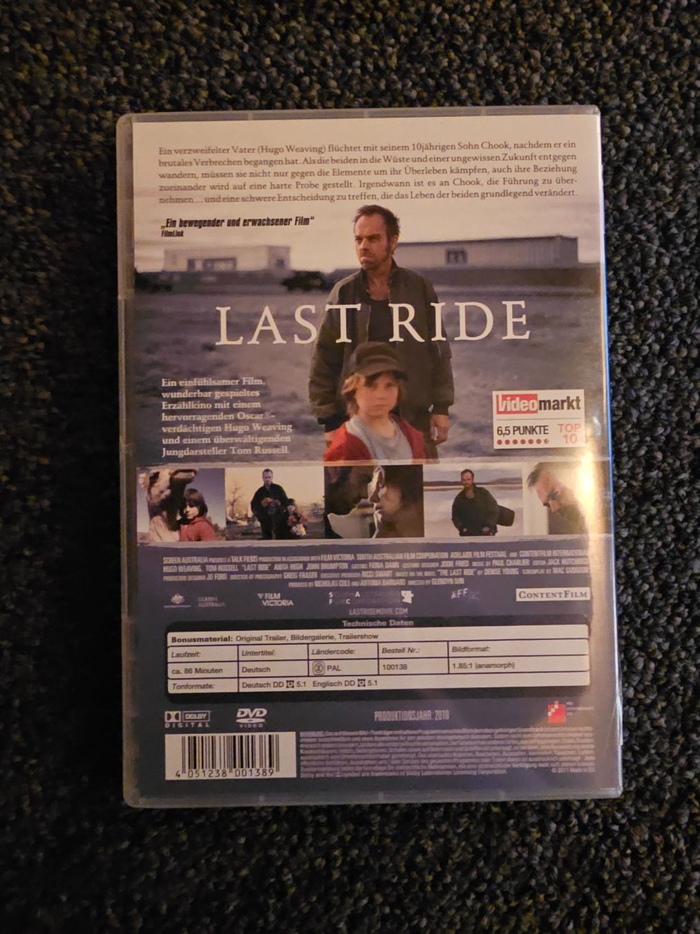 Tutti i DVDs: LAST RIDE(14230) – Usato da Ruswil venduto da jan_bxl5 1