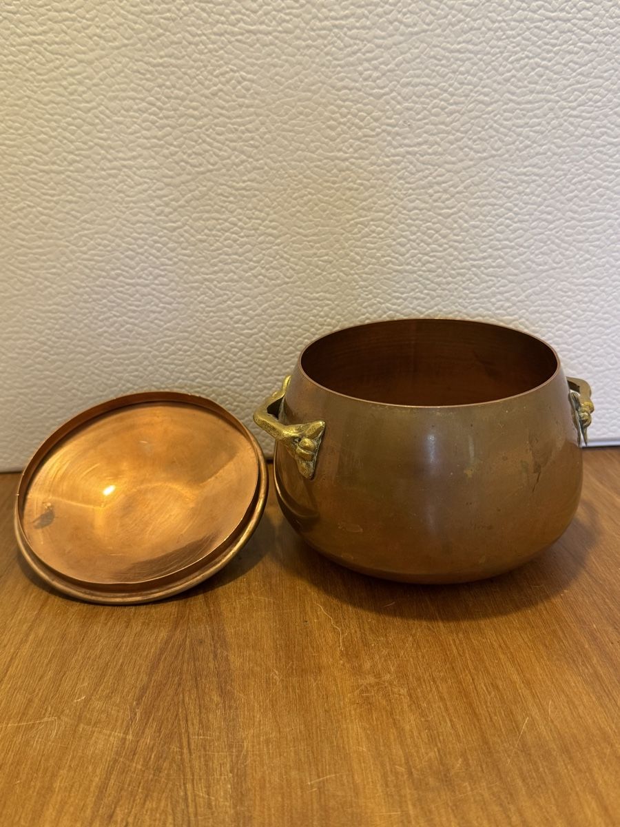 Töpfe: Antiker Kupfertopf mit Deckel "Sté de Tir Bataillon 13" – Gebraucht aus Zürich von Nobs1 2