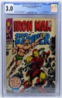 IRON MAN AND SUB-MARINER #1 CGC 🔑KEY ISSUE MARVEL 1968