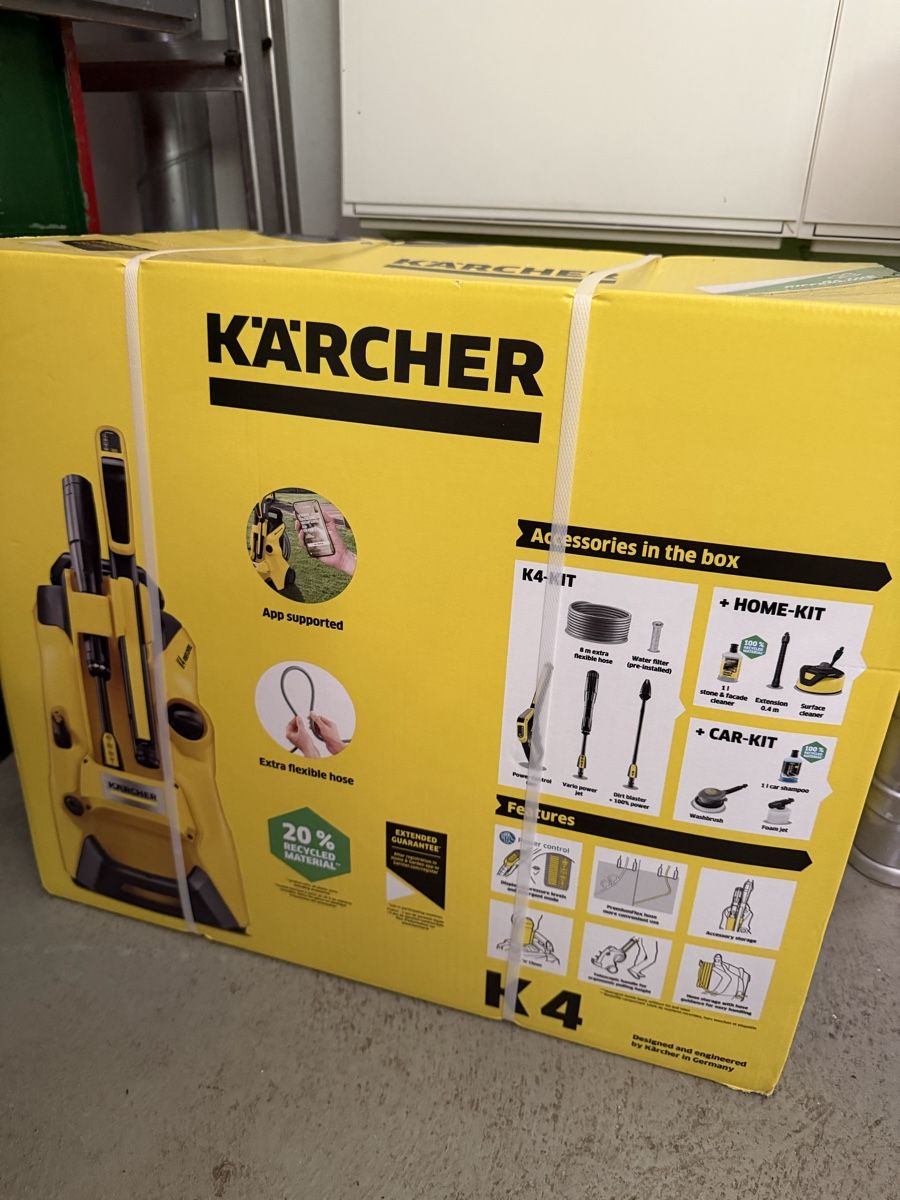 Kärcher Nettoyeurs à haute pression: KÄRCHER K4 power control flex car – Neuf avec emballage d'origine à Péry par peaudane 1