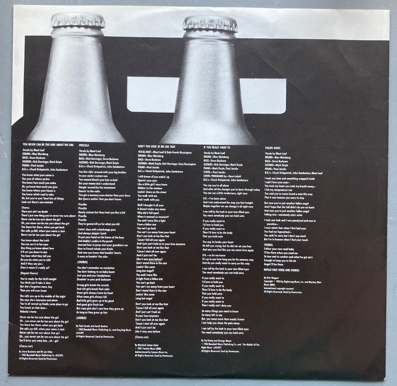Dischi in vinile: MEAT LOAF - MIDNIGHT AT THE LOST AND FOUND – Usato da Poliez-Pittet venduto da Newtown-Records 2