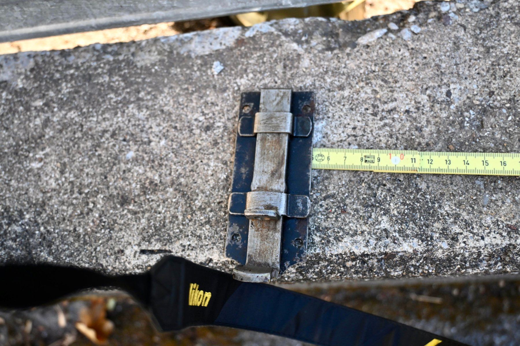Ferramenta: alter Stossriegel funktioniert L 12.2cm B 5cm – Usato da Pfaffhausen venduto da mono_rec 9