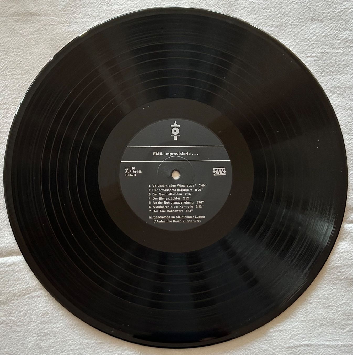 Schallplatten: Emil / Improvisierte LP – Gebraucht aus Spiez von martin-7973 3