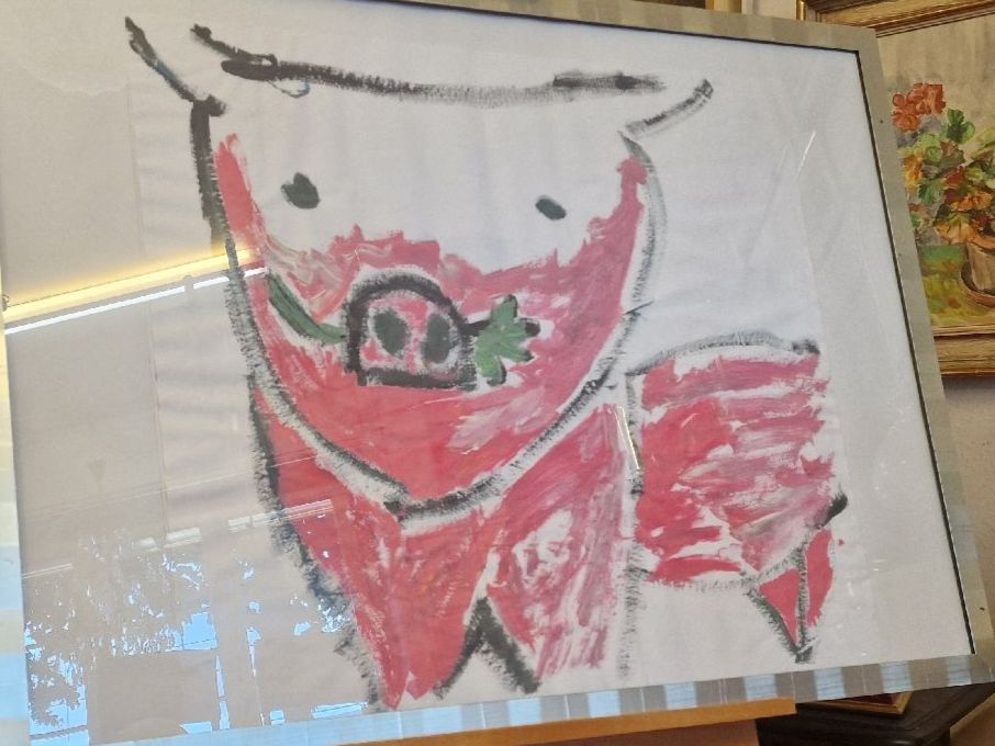 Dipinti: Originales abstraktes Kunstwerk, Anonym – Usato da BERN venduto da Intarsia