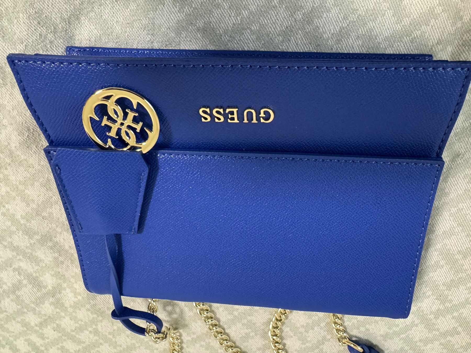Guess Borse da donna: Guess Handtasche, neuwertig, blau – Nuovo (secondo la descrizione) da Küsnacht ZH venduto da IrischkaB 2