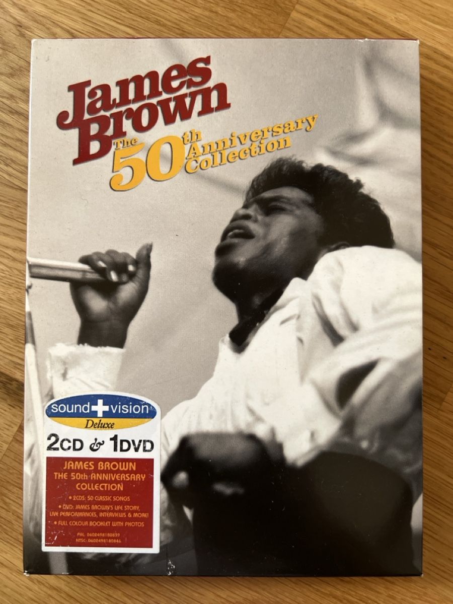 CDs: James Brown 50th Anniversary Collection 2CD+1DVD – Gebraucht aus Basel von clembou