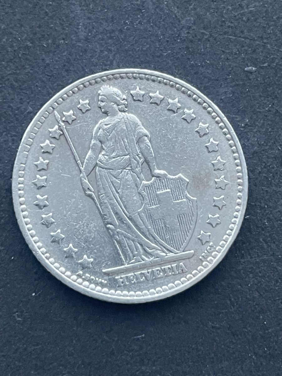 Alle Münzen: 1.- Silber CH Jahr 1937 – Gebraucht aus Meierskappel von Hala03 3