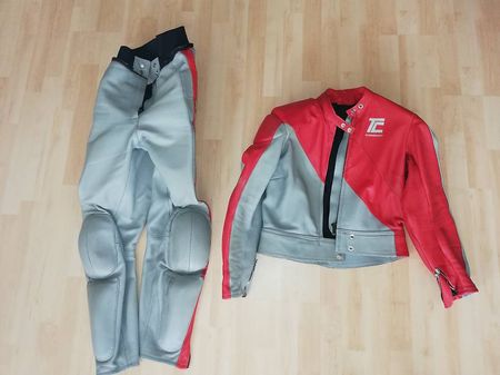 Verk.-Damen Motorrad-Lederkombi-TC-Schwabenleder-Gr.38-40!
