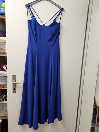 Coral Kleid blau Grösse 36 elegant