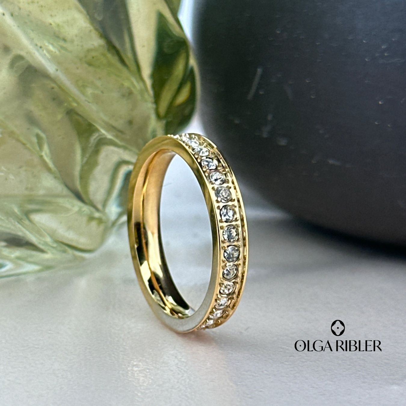 Olga Ribler Anelli: Edelstahl Memory Ring Grösse 58 – Nuovo (secondo la descrizione) da Luzern venduto da Schmuckoutlet 1