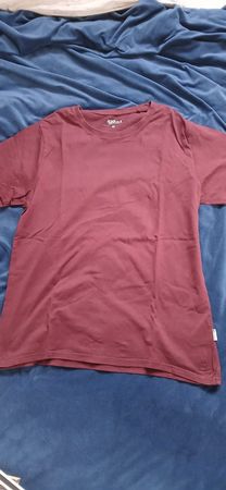 Jean Pascale Herren T-Shirt, Grösse M, Weinrot, Top!