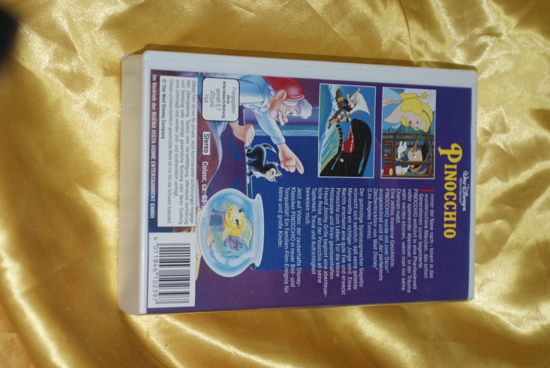 Tutti i VHS: (19) VHS Disney Pinocchio – Usato da Buchs AG venduto da schwippschwapp 2