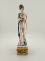 Capodimonte Porzellanfigur „Giuseppina“ Cortese (Defekt)