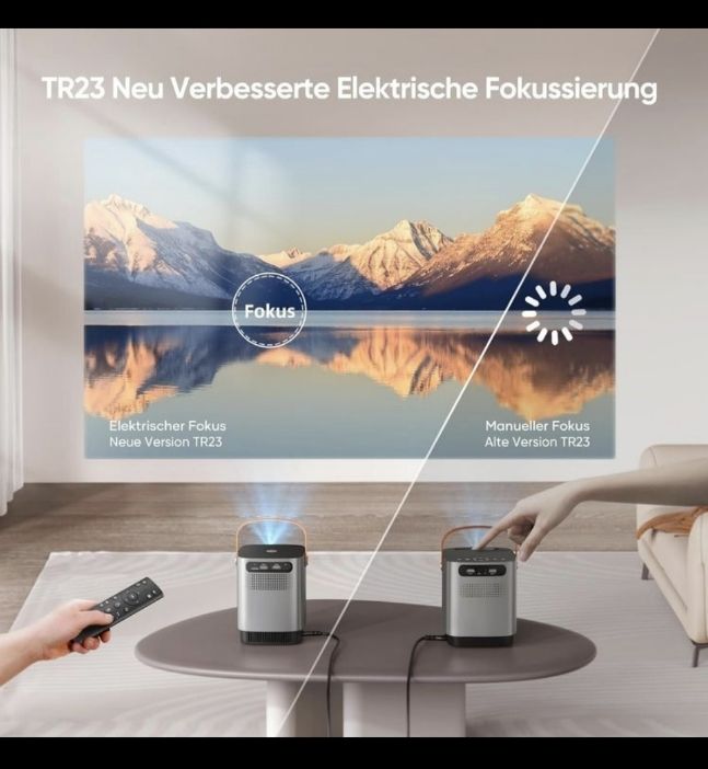 Videoprojektoren: Mini Beamer Full HD mit WiFi 6 & Bluetooth, Zoom – Neu und originalverpackt aus Zürich von alu_dzr7 8