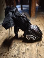 Golfbag Callaway Chev Standbag schwarz grau neuwertig