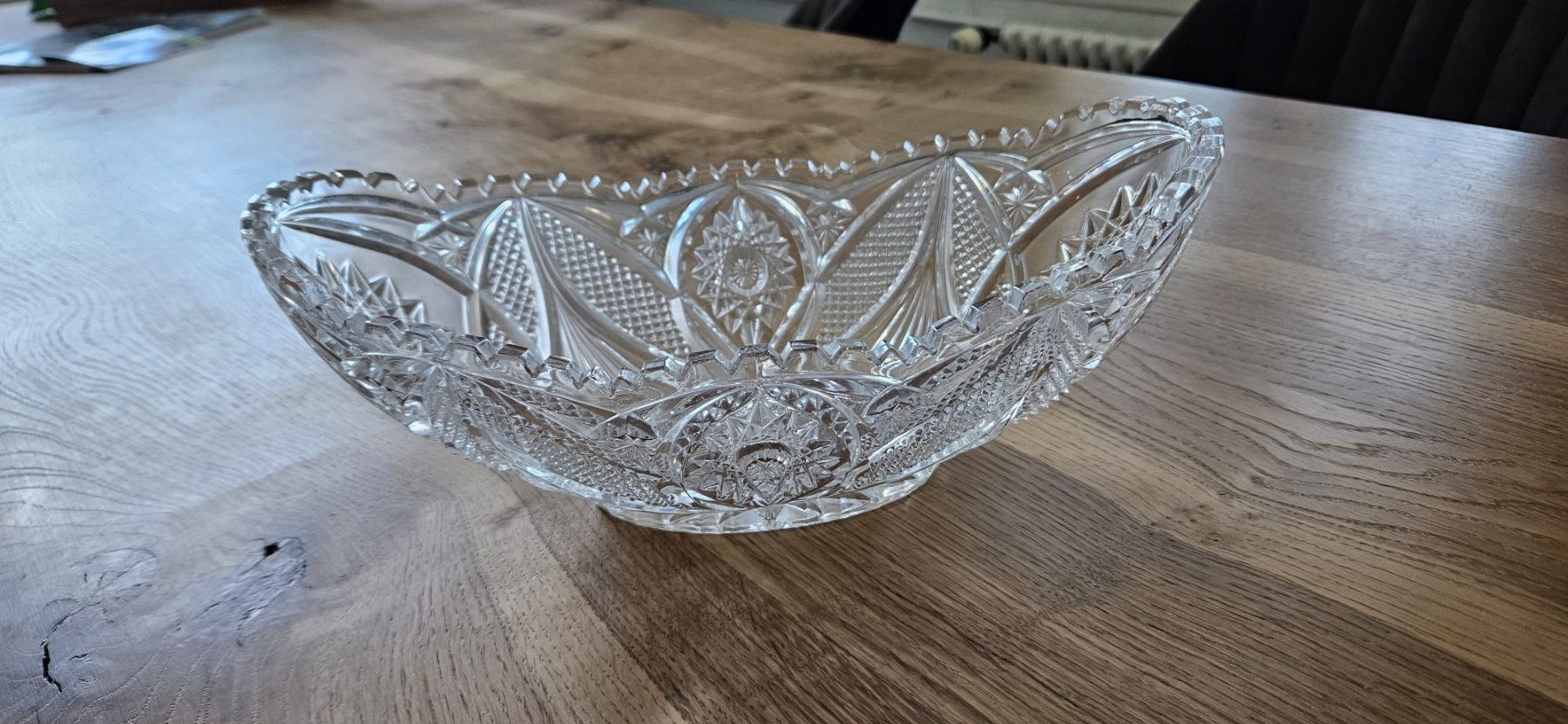 Ciotole: Kristall Glasschale oval – Usato da Volketswil venduto da Corvette06