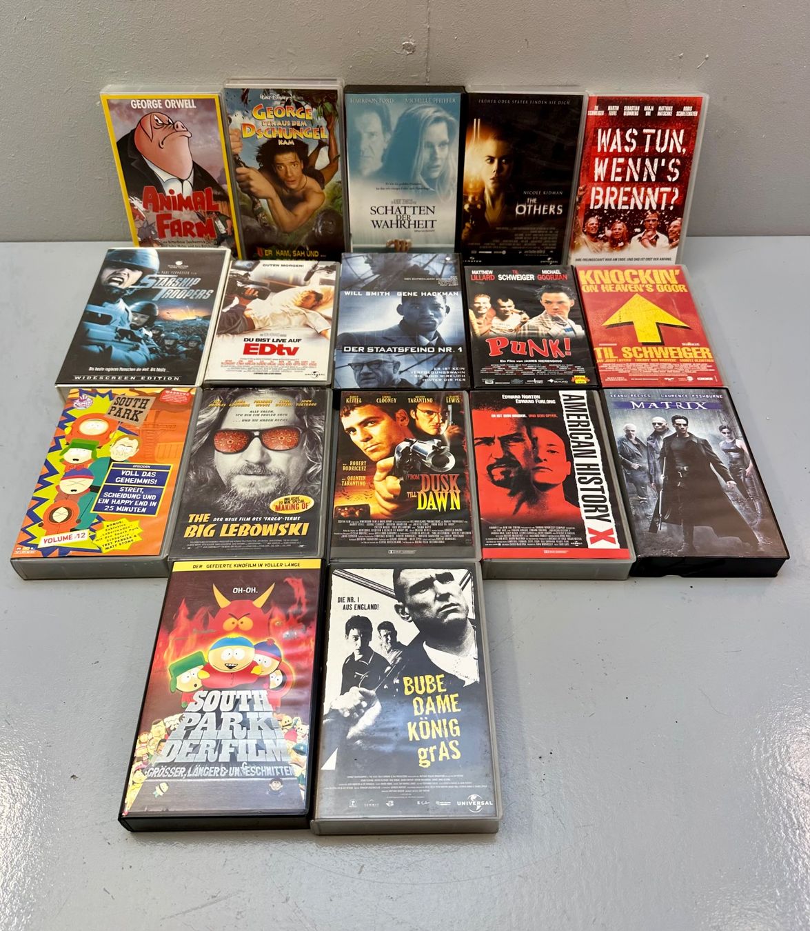 Tutti i VHS: VHS KASSETTEN DIV AB 1.- !!! – Usato da Zürich venduto da NIKI777