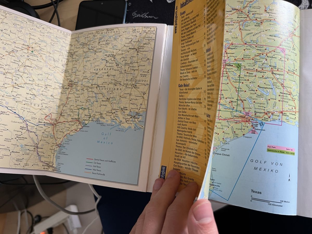 Libri: Texas Reiseführer Set: Vista Point & Polyglott, Top! – Usato da Schongau venduto da Retro_Shop 1