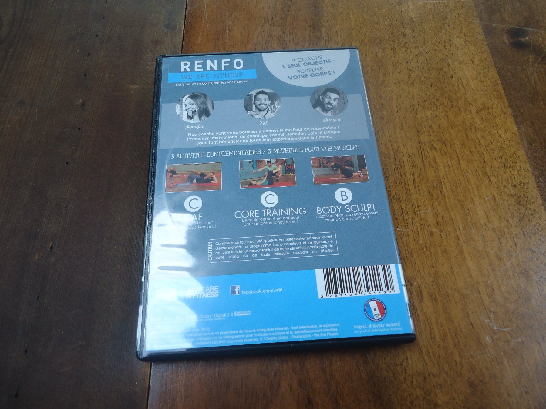 Tutti i DVDs: DVD - Renfo - Sculptez votre corps... – Usato da Vessy venduto da mafabe 1