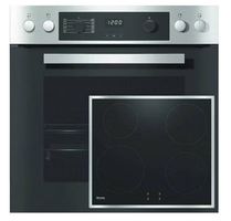 MIELE Backofen easyclean +Herdplatte-Set KM7001+ H 2267-1 IP