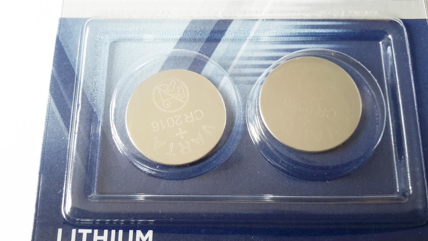 Caricatori & Batterie: Knopfzelle CR2016 2er, Lithium, Varta – Nuovo e nell'imballaggio originale da St. Gallen venduto da cointec 3